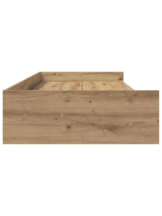 Gultas ar uzglabāšanas vietu ar atvilktni artisānā ozols 100 x 200 cm