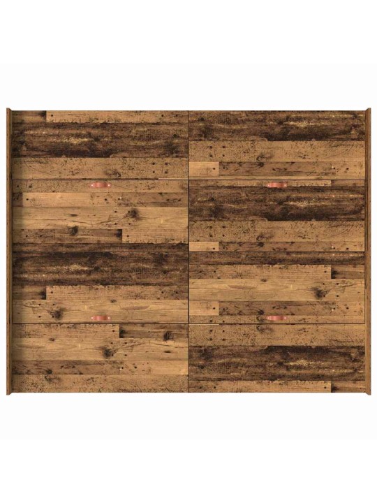 Gultas ar uzglabāšanas vietu vecs koks 150 x 200 cm