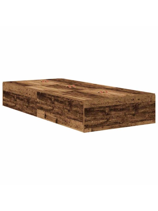 Gultas rāmis vecs koks 200 x 90 x 31.5 cm inženierijas koks