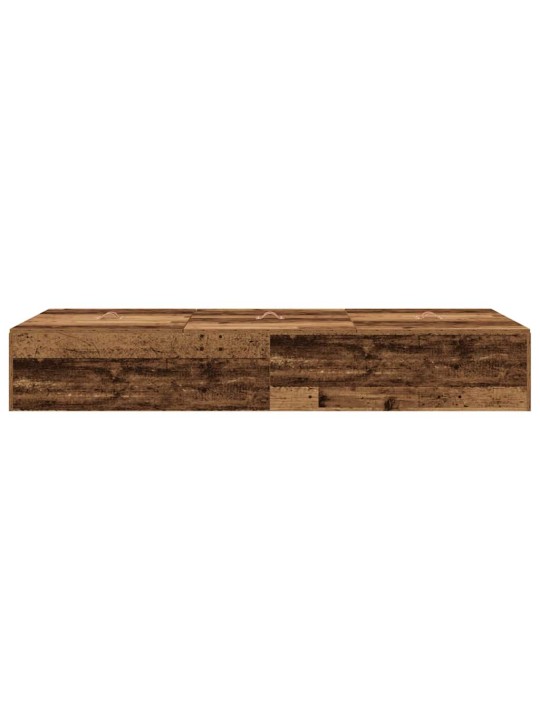 Gultas rāmis vecs koks 200 x 90 x 31.5 cm inženierijas koks