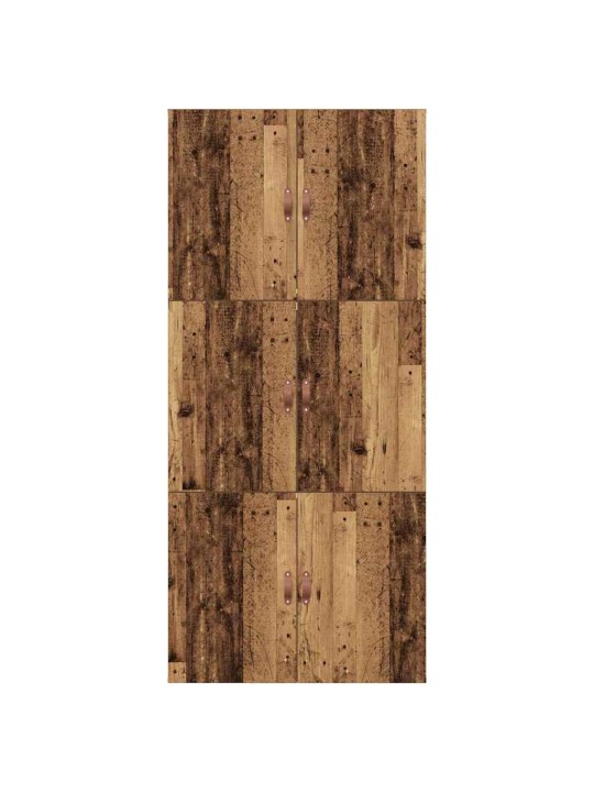 Gultas rāmis vecs koks 200 x 90 x 31.5 cm inženierijas koks