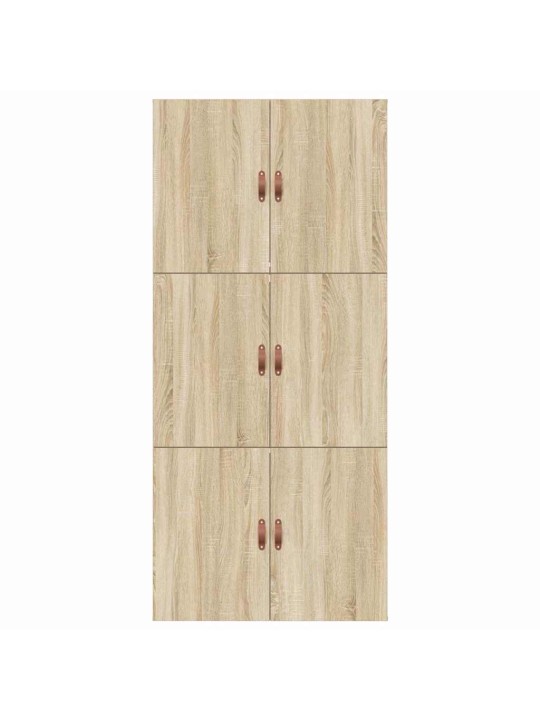 Gultas rāmis ar uzglabāšanu sonomas ozola 200 x 100 x 31.5 cm