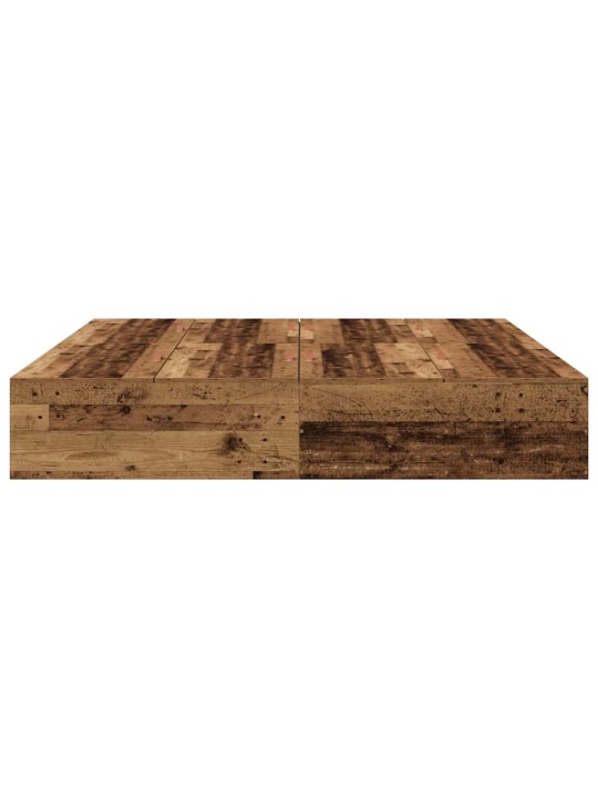 Gultas rāmis vecs koks 200 x 200 x 31.5 cm inženierijas koks