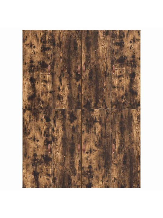 Gultas rāmis dūmakaina ozolkoka 200 x 150 x 31.5 cm