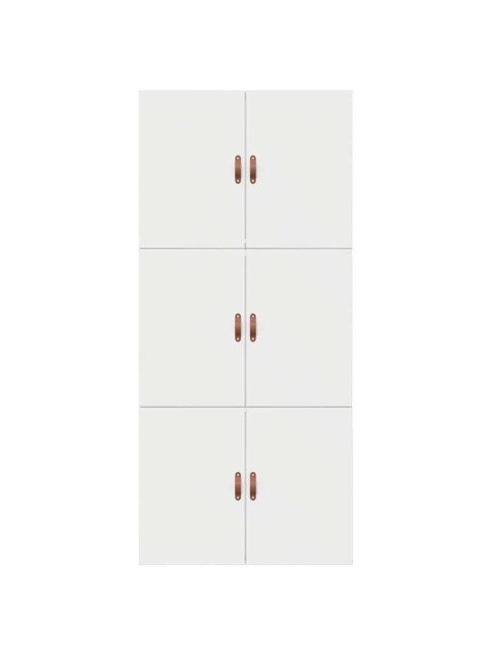 Gultas rāmis balts 190 x 90 x 31.5 cm inženierijas koks