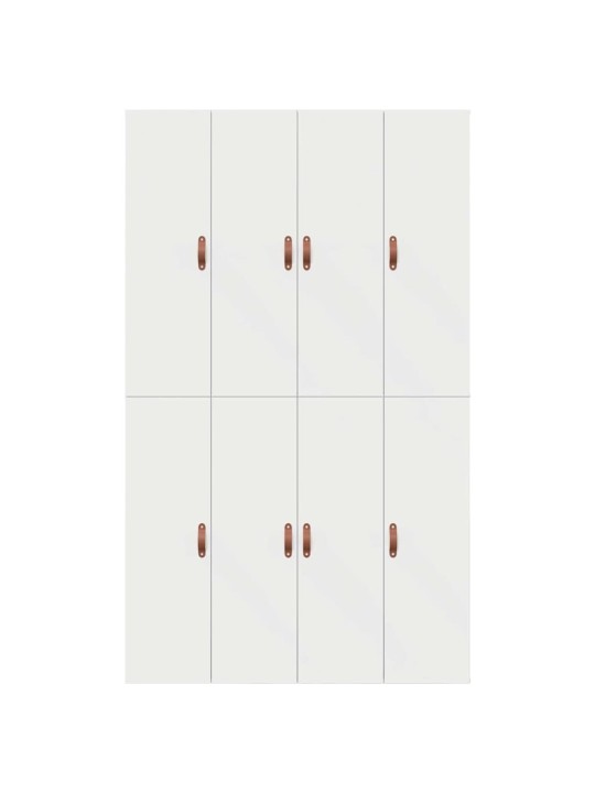Gultas rāmis balts 190 x 120 x 31.5 cm inženierijas koks