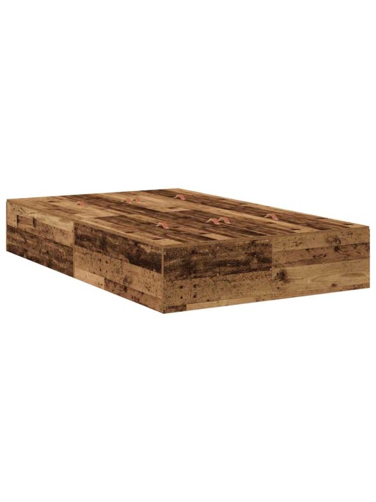 Gultas rāmis vecs koks 190 x 120 x 31.5 cm inženierijas koks