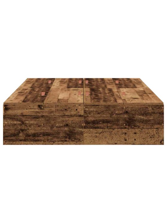 Gultas rāmis vecs koks 190 x 120 x 31.5 cm inženierijas koks