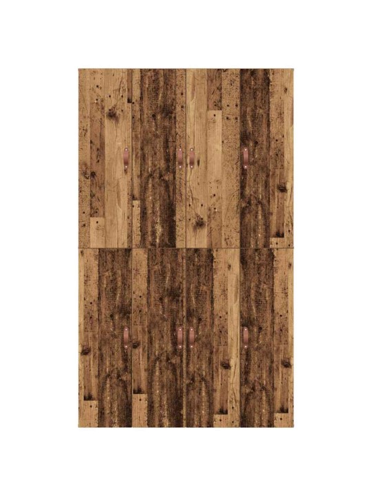 Gultas rāmis vecs koks 190 x 120 x 31.5 cm inženierijas koks