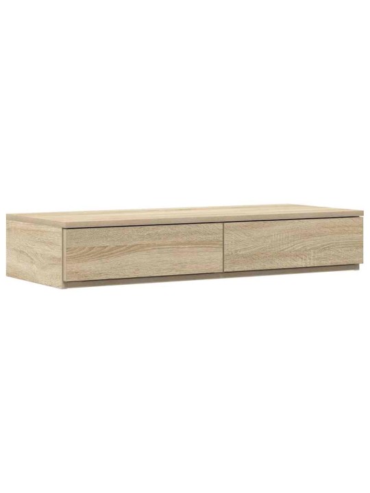 Gultas ar uzglabāšanas vietu sonoma ozols 236.5 x 90 x 31.5 cm