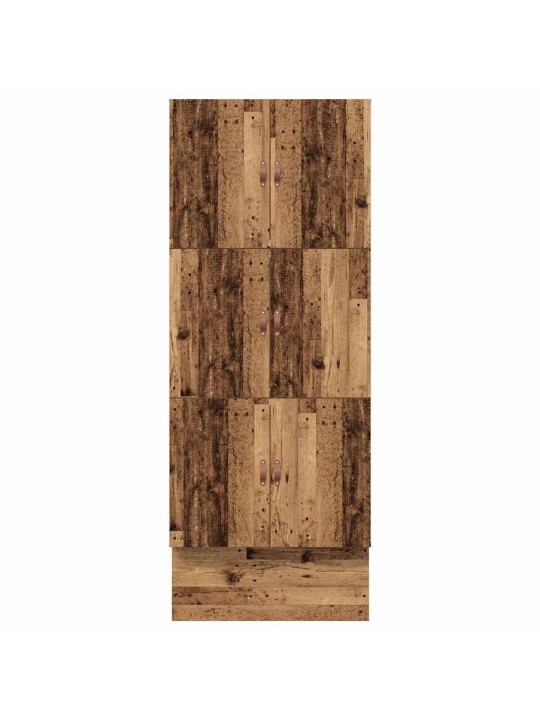 Gultas ar uzglabāšanas vietu vecs koks 236.5 x 90 x 31.5 cm