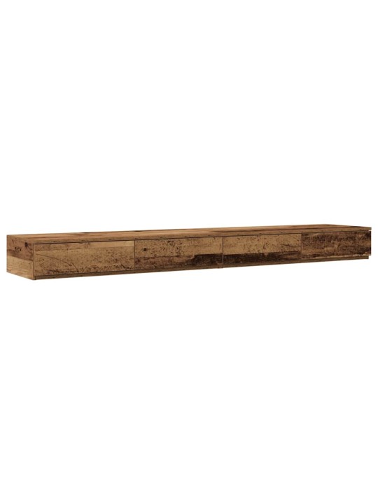 Gultas ar uzglabāšanas vietu vecs koks 236.5 x 200 x 31.5 cm