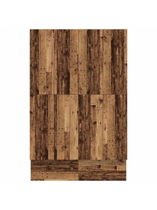 Gultas ar uzglabāšanas vietu vecs koks 236.5 x 150 x 31.5 cm