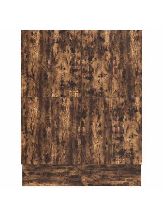 Gultas ar uzglabāšanas vietu dūmaka ozols 236.5 x 180 x 31.5 cm