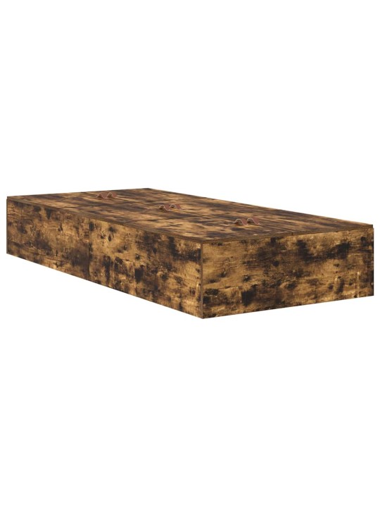 Gultas ar uzglabāšanas vietu dūmaka ozols 226.5 x 75 x 31.5 cm