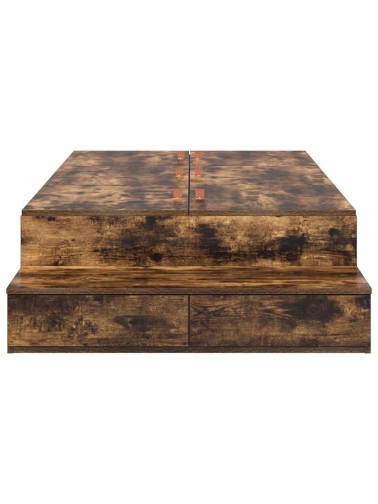 Gultas ar uzglabāšanas vietu dūmaka ozols 226.5 x 75 x 31.5 cm