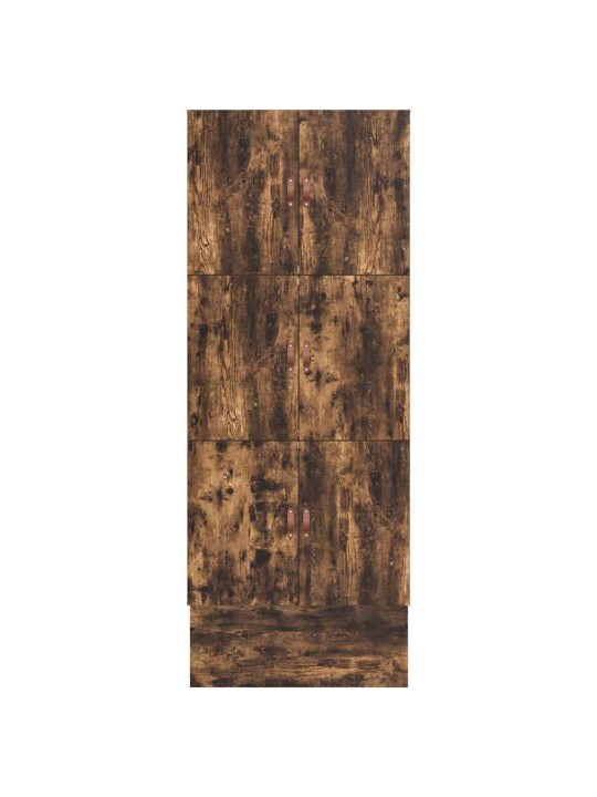 Gultas ar uzglabāšanas vietu dūmaka ozols 226.5 x 75 x 31.5 cm