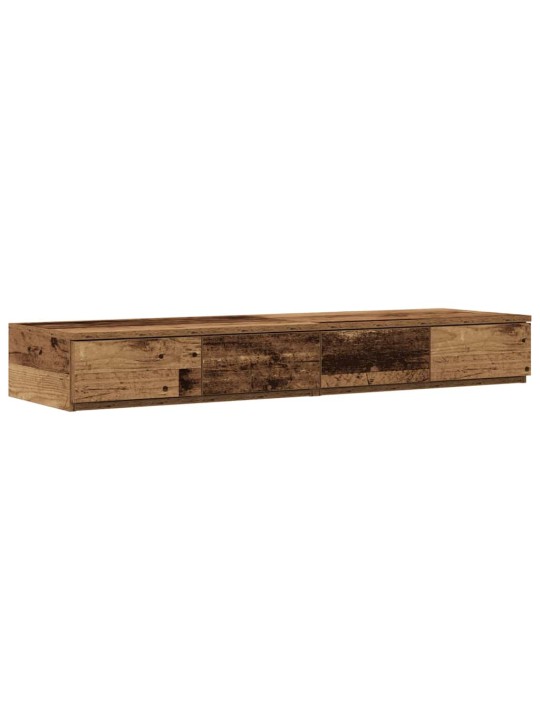 Gultas ar uzglabāšanas vietu vecs koks 226.5 x 120 x 31.5 cm