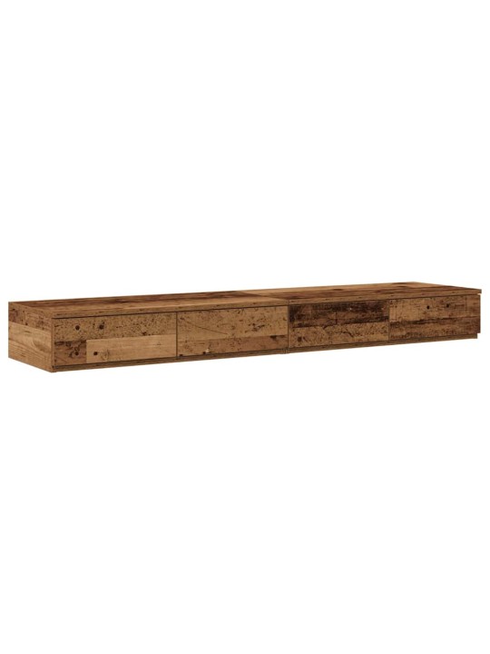 Gultas ar uzglabāšanas vietu vecs koks 226.5 x 135 x 31.5 cm