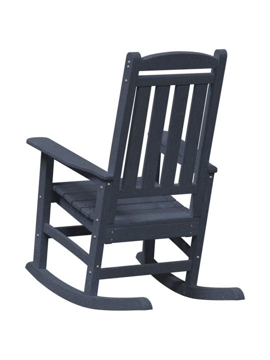 Dārza šūpuļkrēsls 2 pcs tumši zils 70 x 92 x 108cm plastmasa