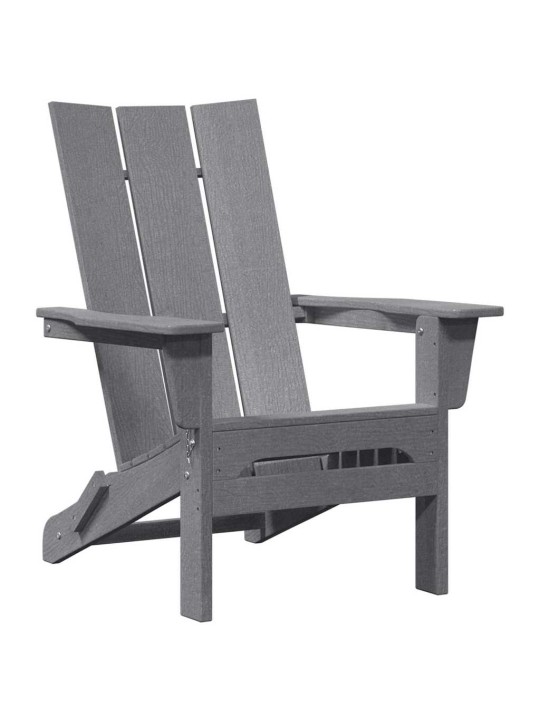Dārza atpūtas mēbeles 2 pcs gaiši pelēks 74.5 x 80.5 x 90cm
