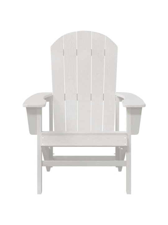 Dārza atpūtas mēbeles 2 pcs balts 74 x 82 x 90cm polietilēns