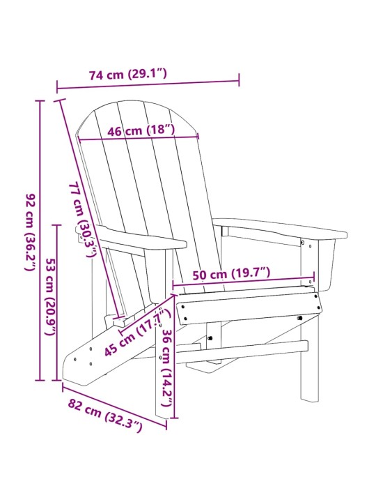 Dārza atpūtas mēbeles 2 pcs melna 74 x 82 x 90cm polietilēns