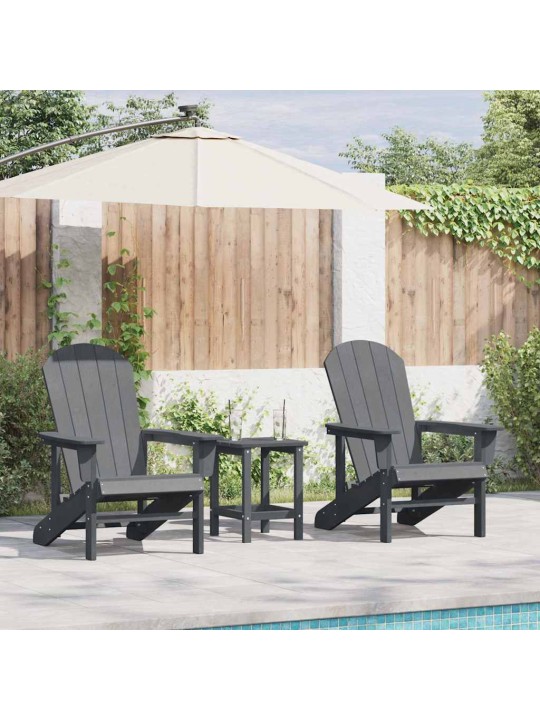 Dārza atpūtas mēbeles 2 pcs gaiši pelēks 74 x 82 x 90cm