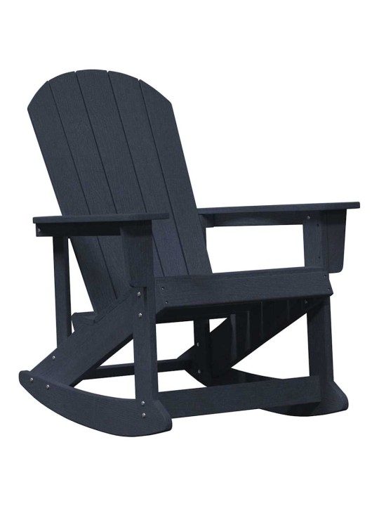Adirondack šūpuļkrēsli 2 pcs tumši zila hdpe