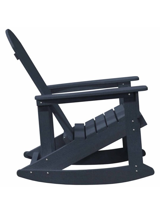 Adirondack šūpuļkrēsli 2 pcs tumši zila hdpe