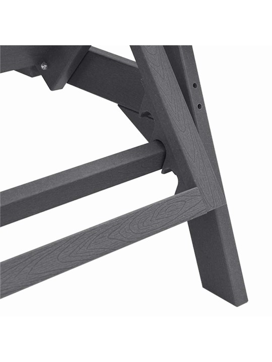Dārza atpūtas mēbeles 2 pcs gaiši pelēks 53 x 195.5 x 30cm