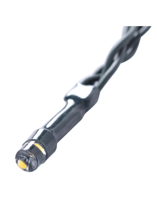 Mākslīgās buksuss bumbas ar led gaismām 2 gab. zaļa 55 cm