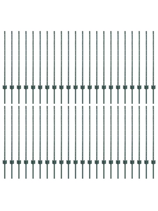 Sudraba žogu stabi 44 pcs zaļa