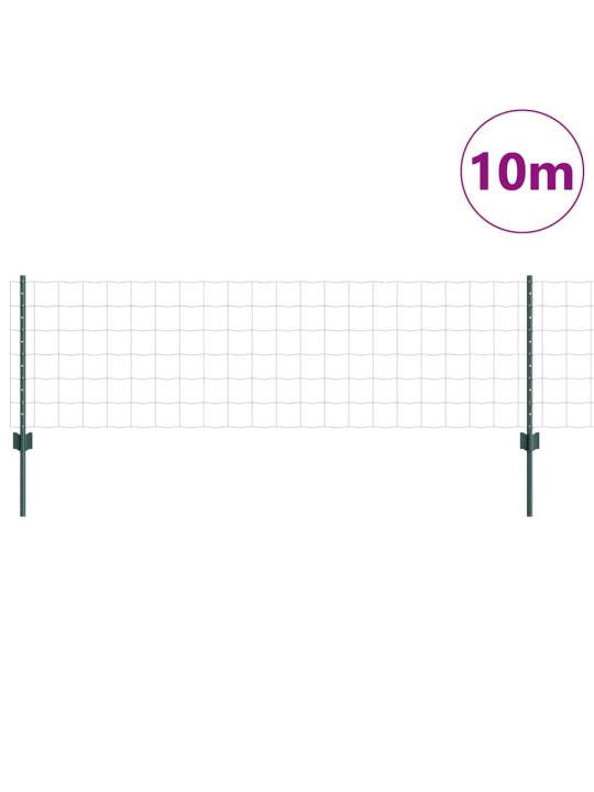 Žogs ar stabiem. zaļa 0.6 x 10 m tērauds