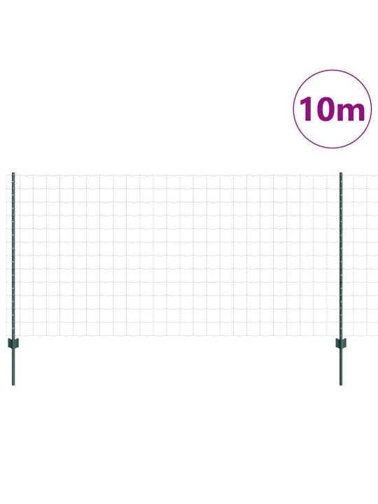Žogs ar stabiem. zaļa 1.2 x 10 m tērauds