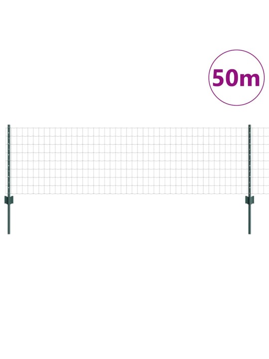 Žogs ar stabiem. zaļa 0.6 x 50 m tērauds