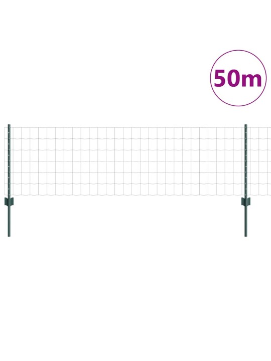 Žogs ar stabiem. zaļa 0.6 x 50 m tērauds