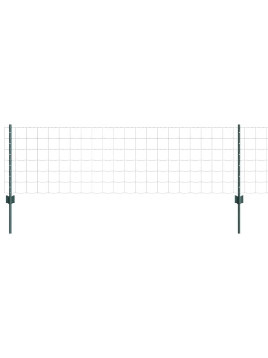 Žogs ar stabiem. zaļa 0.6 x 50 m tērauds