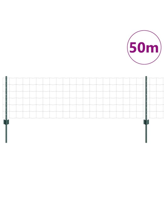 Žogs ar stabiem. zaļa 0.6 x 50 m tērauds