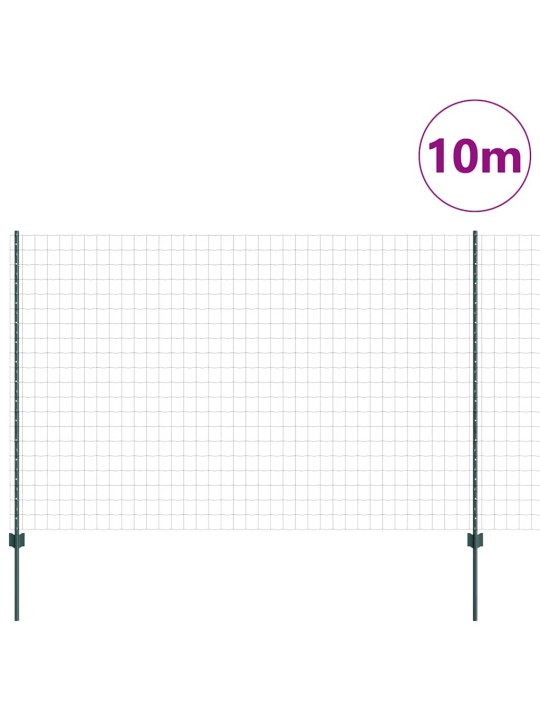 Žogs ar stabiem. zaļa 1.6 x 10 m tērauds