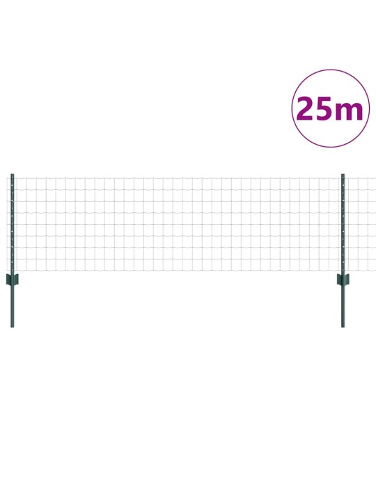 Žogs ar stabiem. zaļa 0.6 x 25 m tērauds
