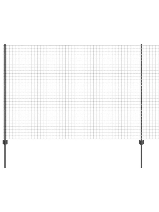 Žogs ar stabiem. pelēka 1.5 x 10 m tērauds