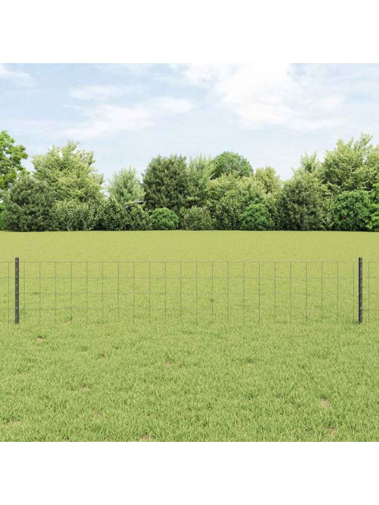 Žogs ar stabiem. pelēka 0.4 x 10 m tērauds