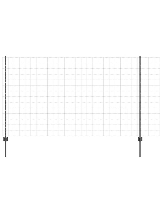 Žogs ar stabiem. pelēka 1.4 x 10 m tērauds