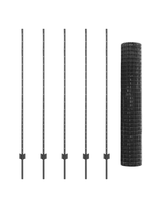 Žogs ar stabiem. pelēka 1.5 x 10 m tērauds