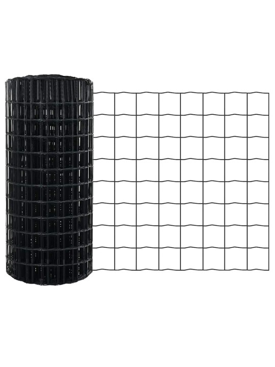 Žogs ar stabiem. pelēka 0.4 x 25 m tērauds