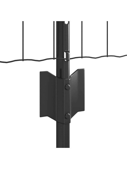 Žogs ar stabiem. pelēka 0.4 x 25 m tērauds