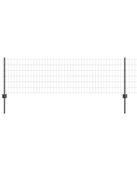 Žogs ar stabiem. pelēka 0.6 x 50 m tērauds