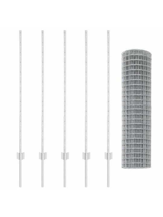 Žogs ar stabiem. sudraba 1.2 x 10 m tērauds