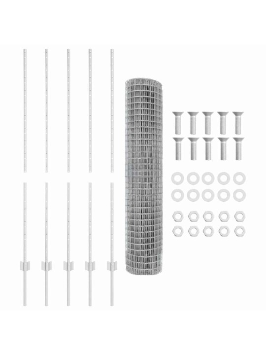 Žogs ar stabiem. sudraba 1.4 x 10 m tērauds